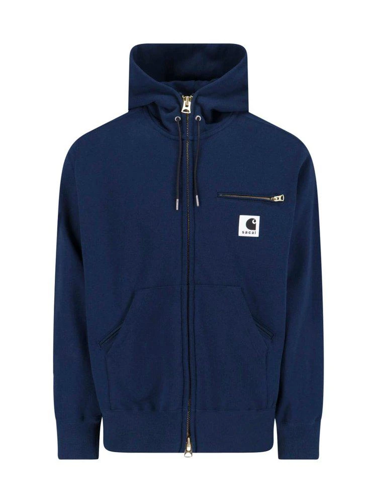 Sacai Sacai X Carhartt WIP Jersey Hoodie