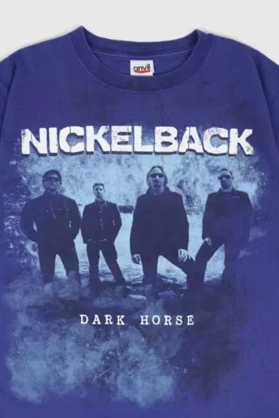 Urban Outfitters Vintage Nickleback Dark Horse Tour Tee 3