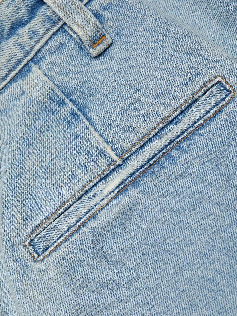 AGOLDE Becker Pleated Denim Shorts 7
