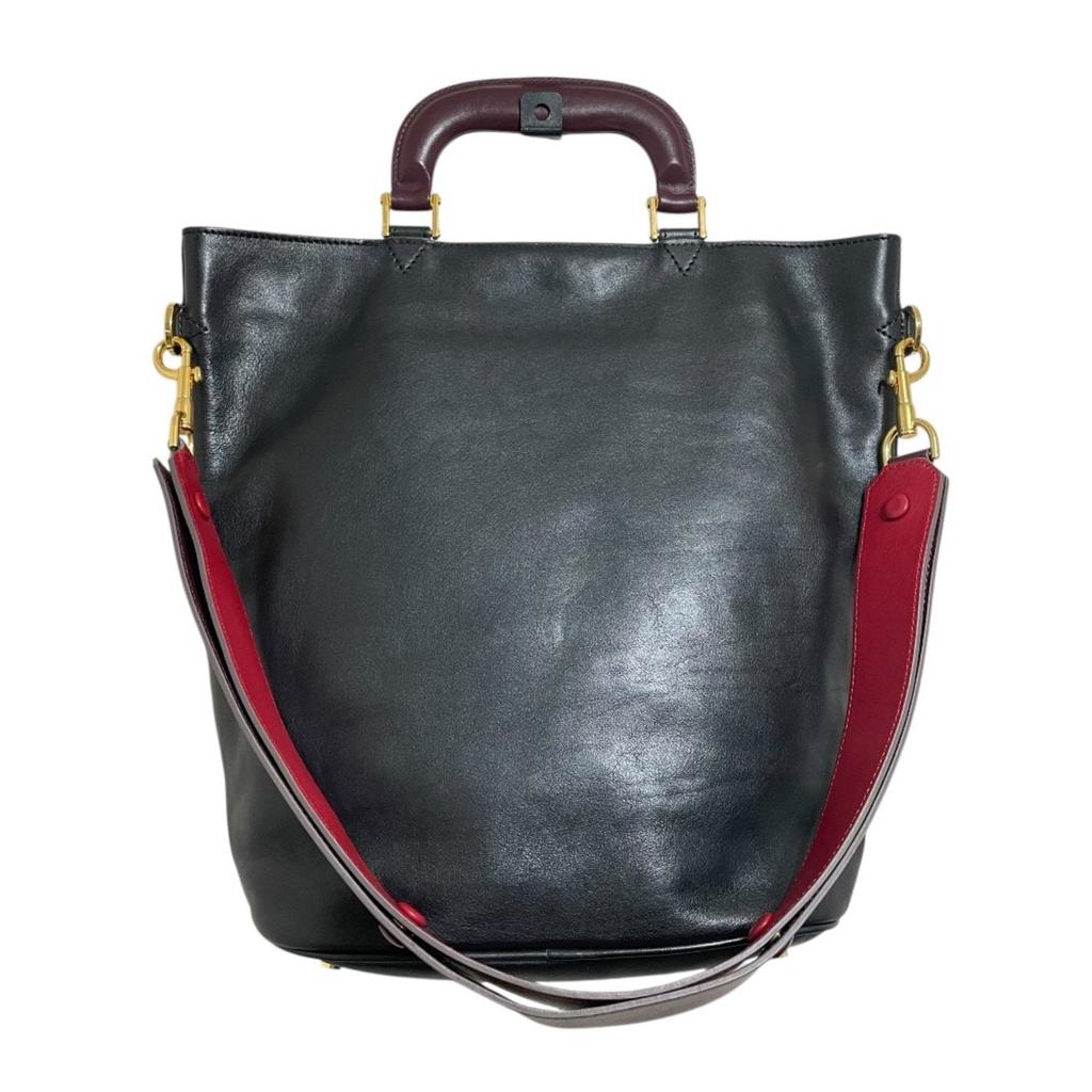 Anya Hindmarch Leather Handbag Shoulder Bag (Pre-Owned)