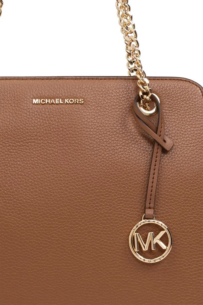 Michael Michael Kors Michael Michael Kors Jacquelyn Logo Charm Medium Tote Bag 5