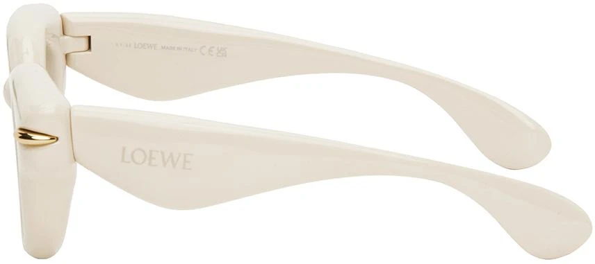 Loewe Off-White Inflated Round Sunglasses 3