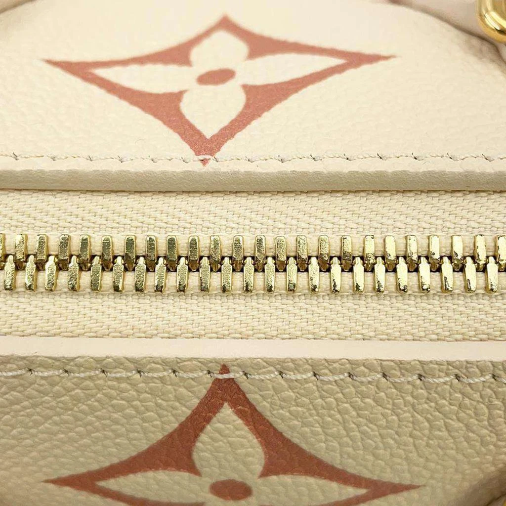 Louis Vuitton Louis Vuitton Cream/Pink Monogram Empreinte Leather Speedy Bandouliere 20 Bag 3