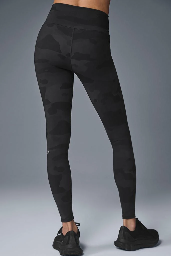 Alo High-Waist Camo Vapor Legging - Black Camouflage 4
