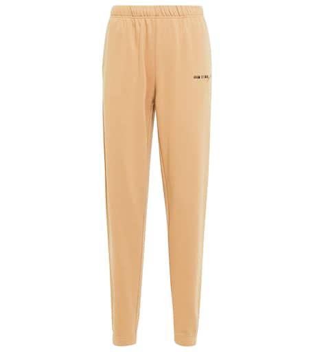 Adam Selman Cozy cotton-blend sweatpants