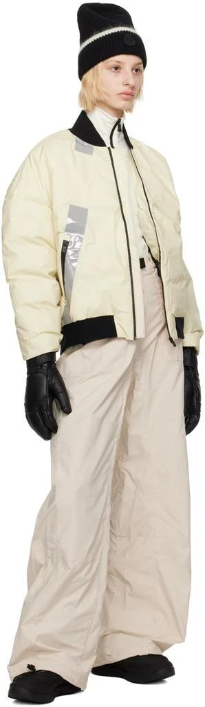TEMPLA Beige Stand Collar Down Jacket 4