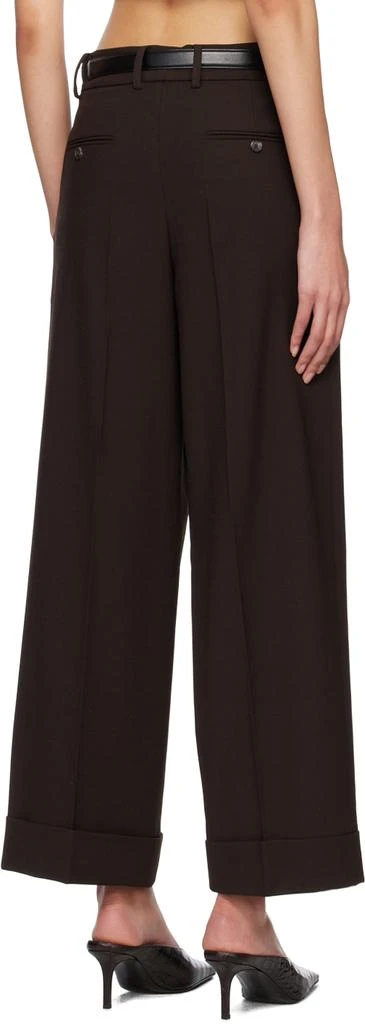 Recto Brown Belted Trousers 3