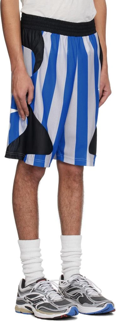Perks and Mini Blue & Gray Mondschein Mesh Shorts 2