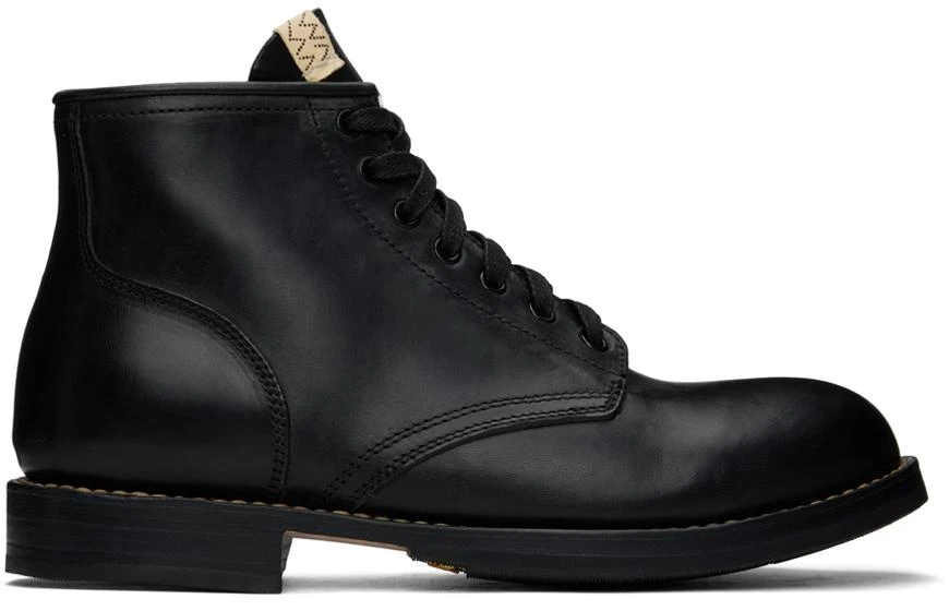 VisVim Black Brigadier-Folk Boots 1