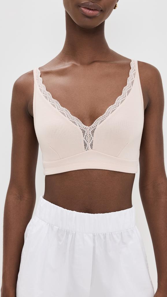 Stripe  Stare The Lace Plunge Bralette