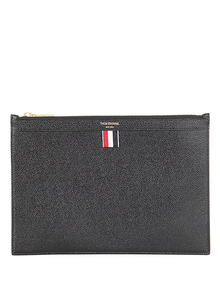 Thom Browne Thom Browne Small Zip Clutch Bag 1