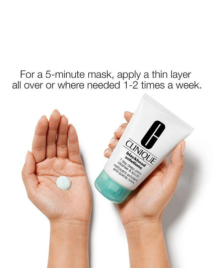 Clinique Blackhead Solutions 7 Day Deep Pore Cleanse & Face Scrub 2