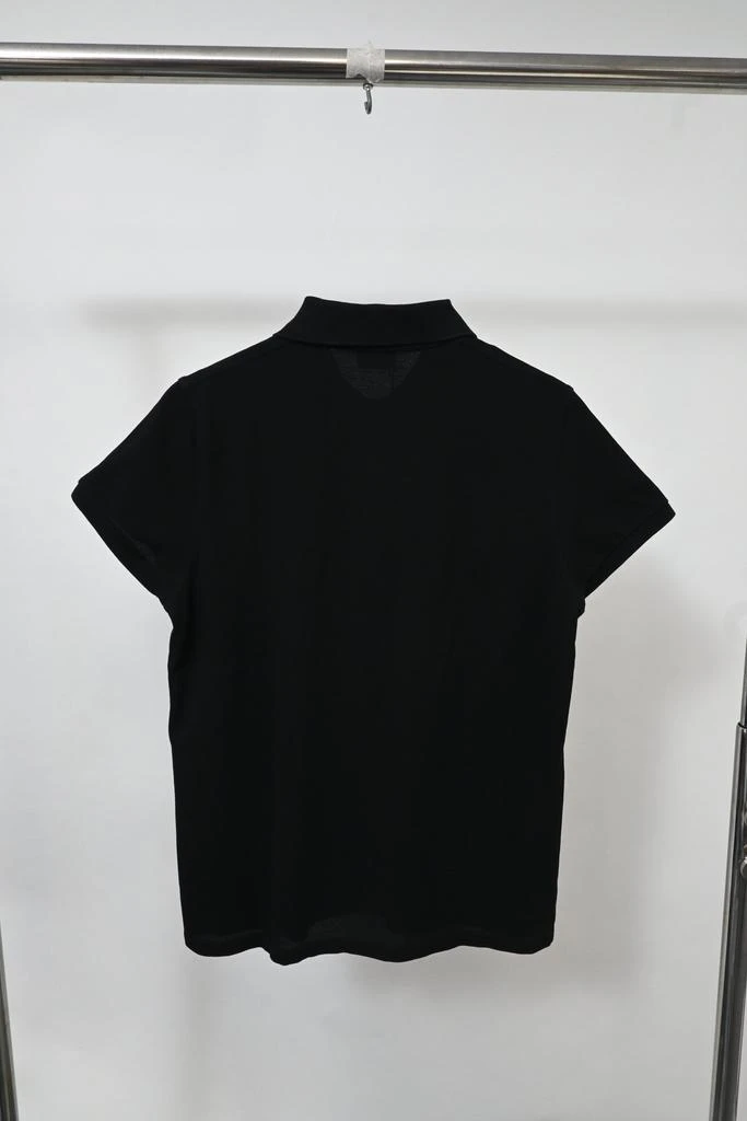 Yves Saint Laurent Playing Card Polo Shirt in Black Cotton 6
