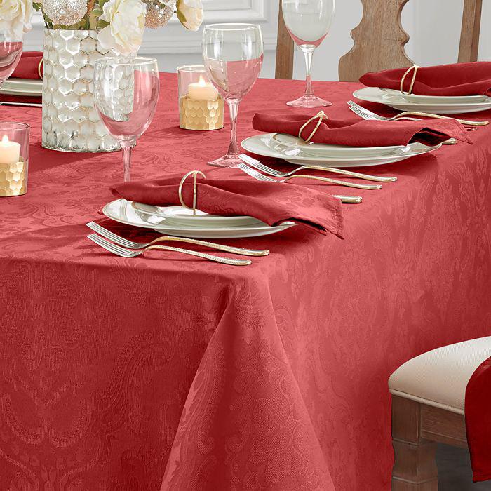 Elrene Home Fashions Elrene Caiden Elegance Damask Oblong Tablecloth, 60" x 120"