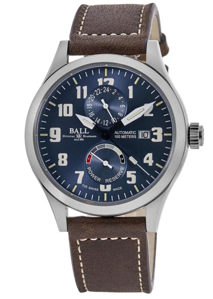 BALL Watch Engineer Master II Voyager Limited Edition GMT Blue Dial Men's Watch GM2128C-LJ-BE