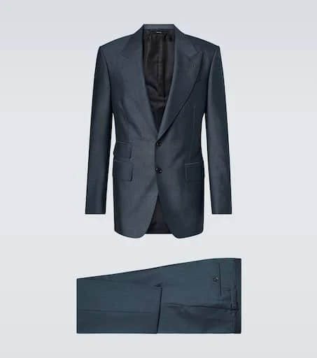 Tom Ford Shelton wool and mohair suit 1