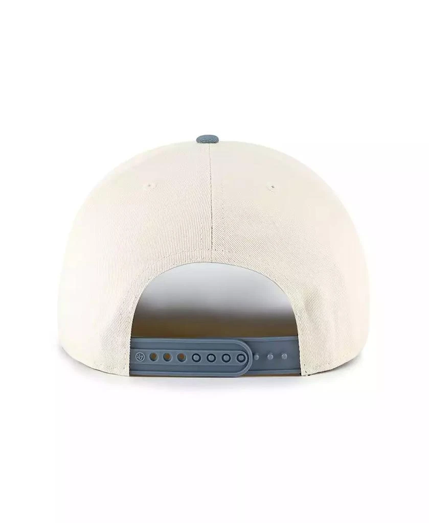 47 Brand Men's Cream Pittsburgh Steelers Ranchero Hitch Adjustable Hat 3