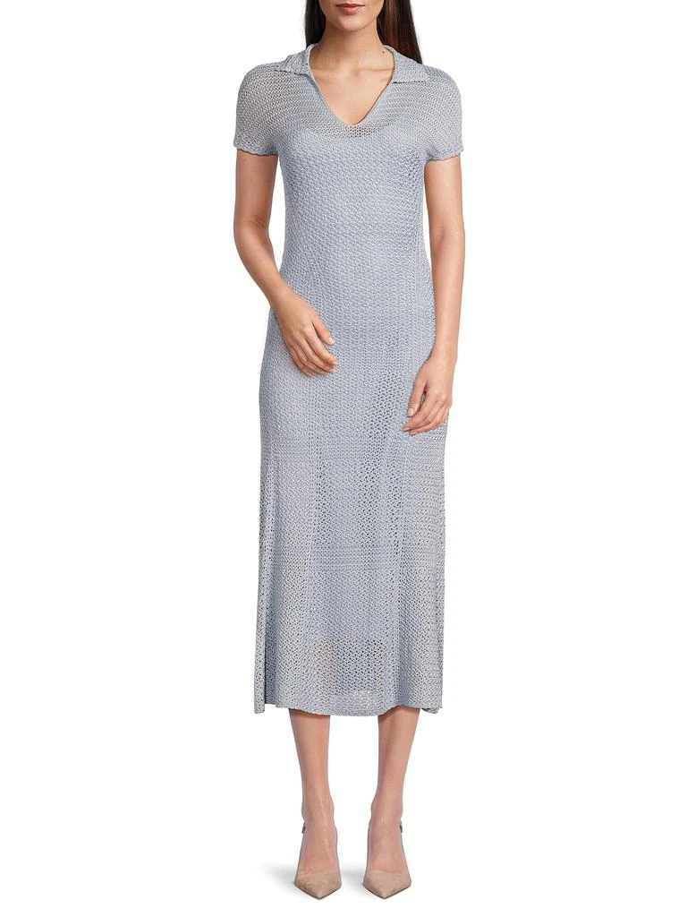 Johnny Collar Crochet Midi-Dress  On Sale Now with Up to 88% Off |  Discover Exclusive Deals & Savings at BeyondStyle  Authentic Ralph Lauren  women's|sheath|Women's|dresses|women's apparel with Limited-Time Discounts,  Free Shipping,
