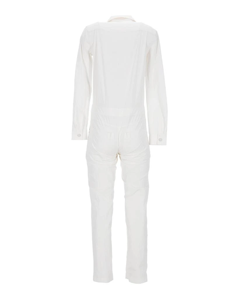 Alexander Wang T Alexander Wang Utility Jumpsuit in White Cotton 3