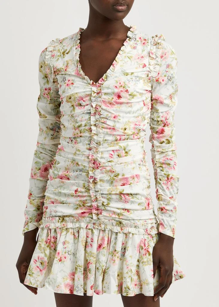 Needle & Thread Enchanted Garden floral-print mini dress 2