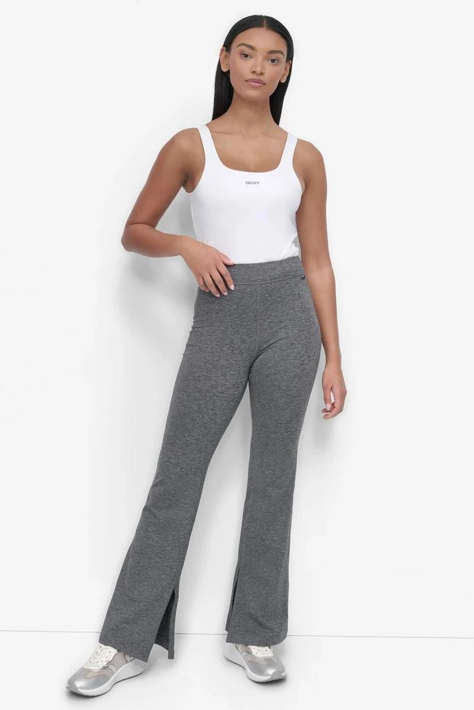 DKNY MID-RISE VENTED FLARE PANTS 6