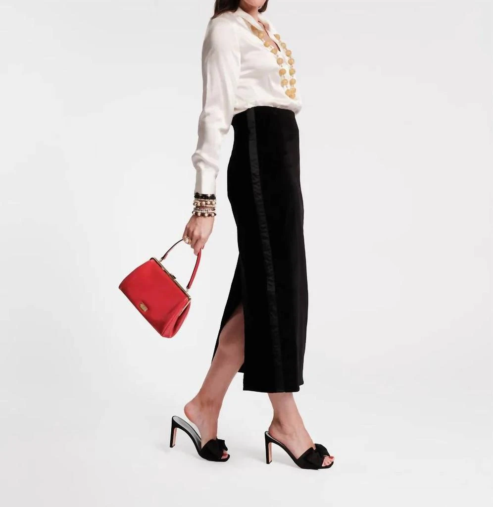 Frances Valentine Frances Valentine - Tuxedo Maxi Skirt 1