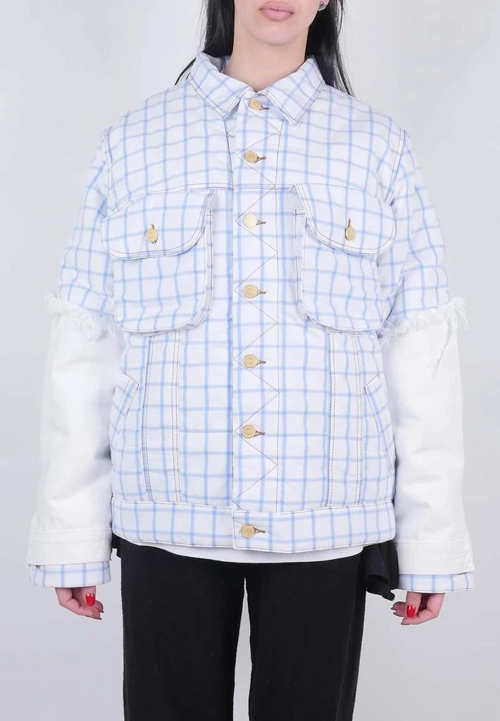 Natasha Zinko oversize padded denim vest