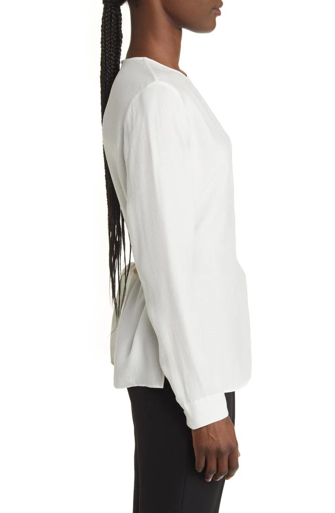 Nordstrom Long Sleeve Tie Waist Top 4