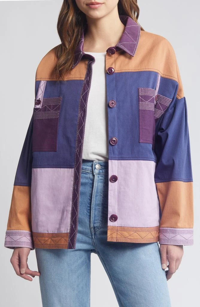 SESSÙN Alghero Colorblock Jacket 1