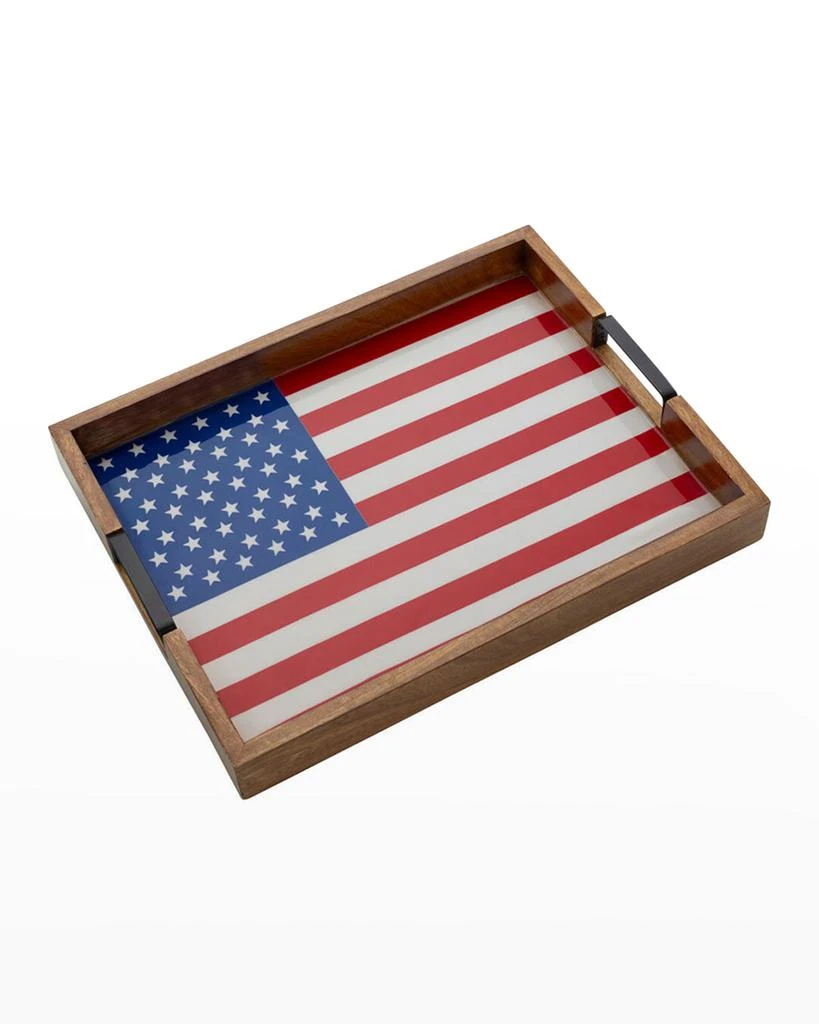 Mikasa American Flag Lazy Susan Serving Tray 3