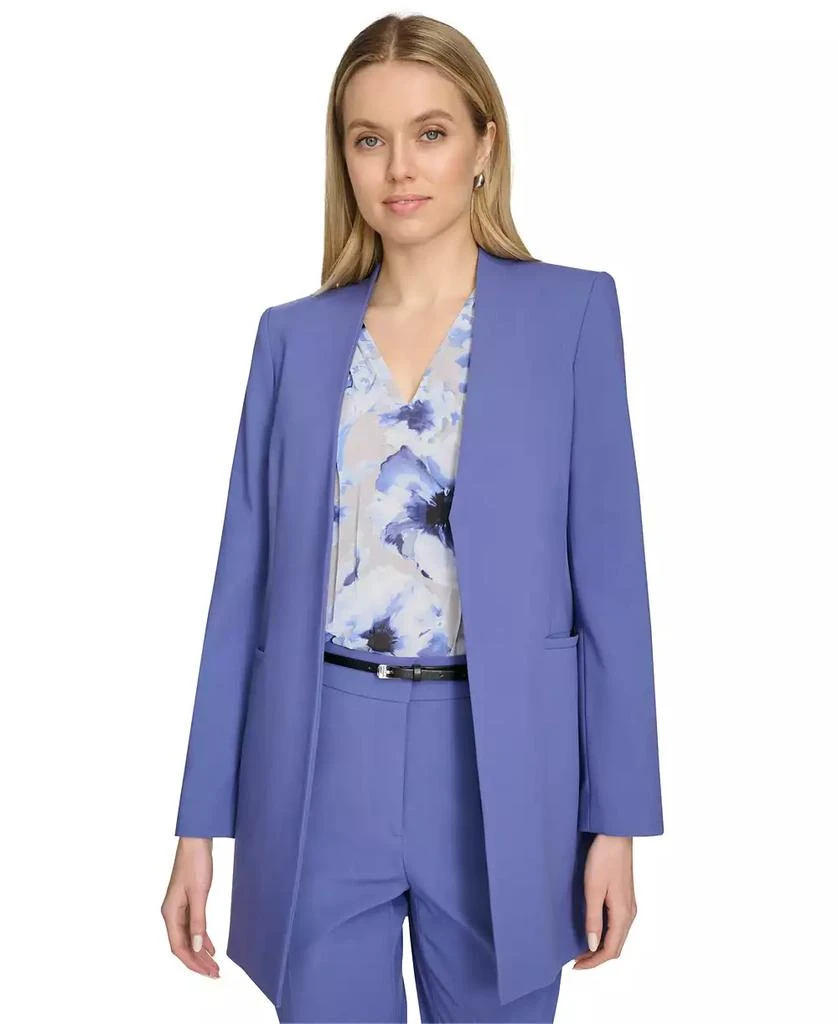 Calvin Klein Women's Lux Open-Front Blazer 1