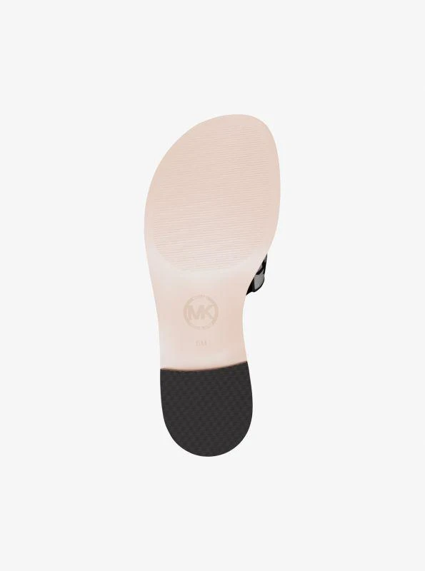 Michael Kors Hannah Logo Jacquard Slide Sandal 6