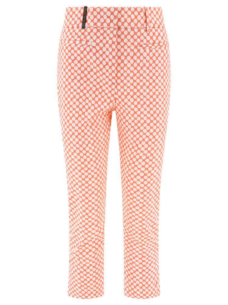 Peserico Peserico Patterned Cropped Pants