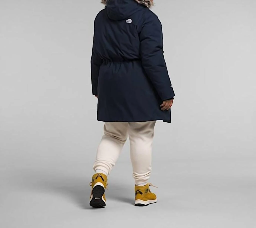 The North Face Women
s Plus Arctic Parka Jacket In Summit Navy 2