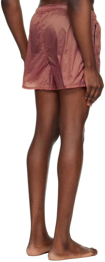 OUR LEGACY Tan Drape Tech Swim Shorts 3