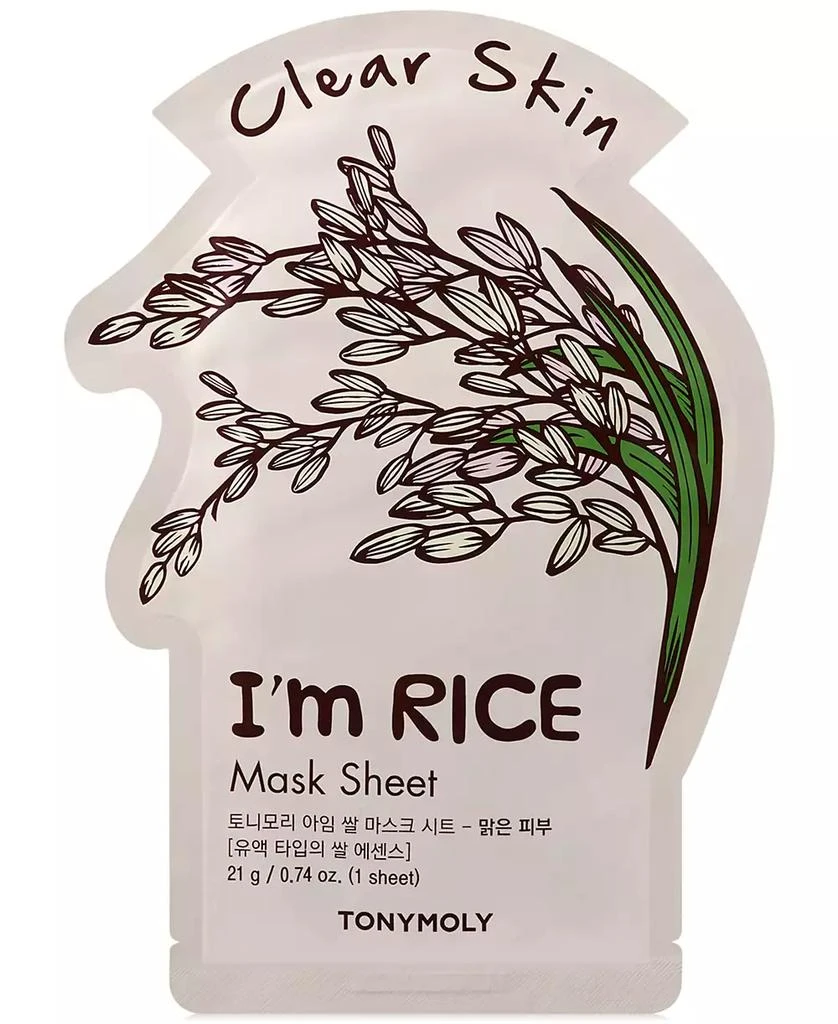 TONYMOLY I'm Rice Sheet Mask - Clear Skin 1
