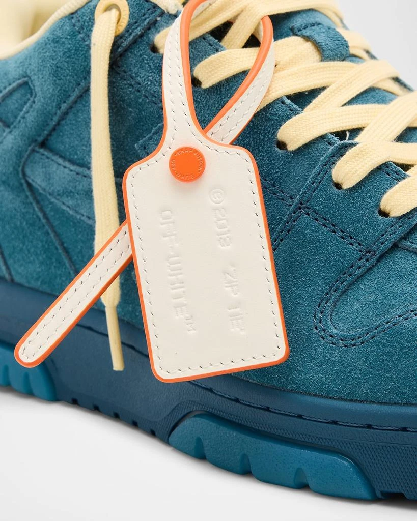 Off-White Men's Out of Office Suede Sneakers 4