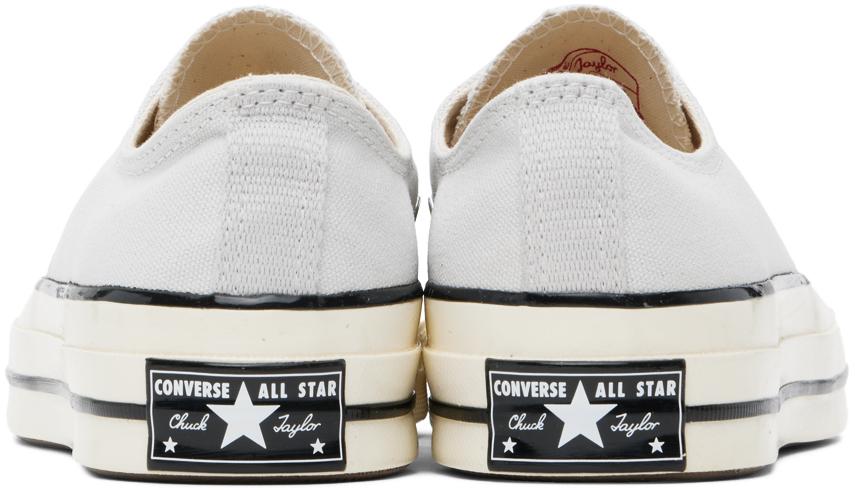 Converse Gray Chuck 70 Low Top Sneakers