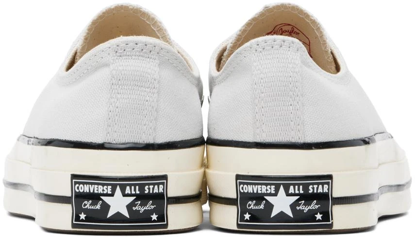 Converse Gray Chuck 70 Low Top Sneakers 2