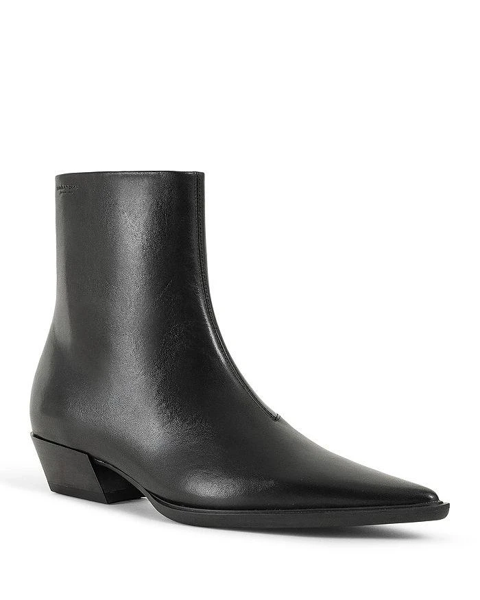 Vagabond Shoemakers Women's Cassie Pointed Toe Block Heel Ankle Boots 1