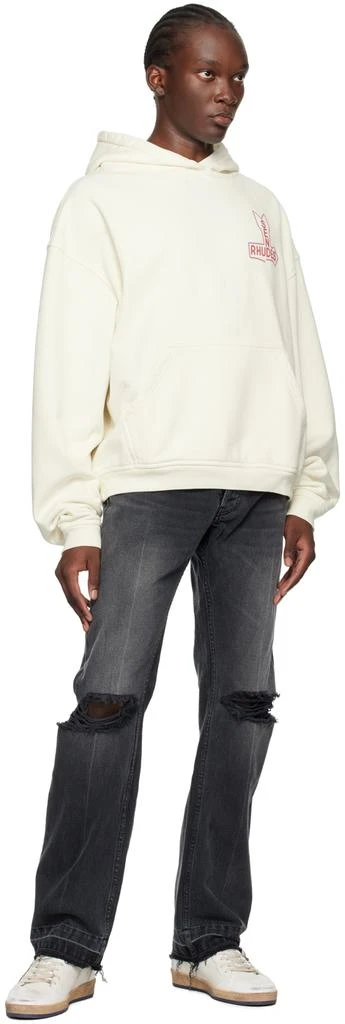 Rhude SSENSE Exclusive Off-White 'Send Rhudes' Hoodie 4