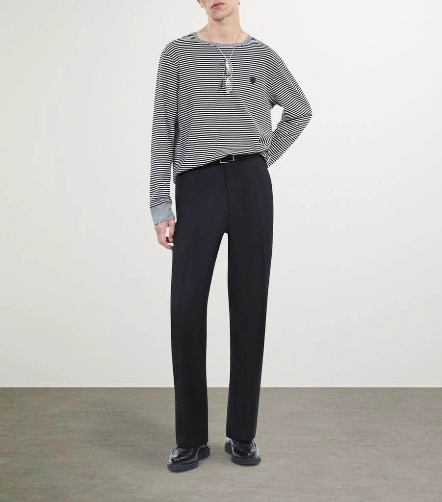 The Kooples Cotton Striped Blazon T-Shirt 2