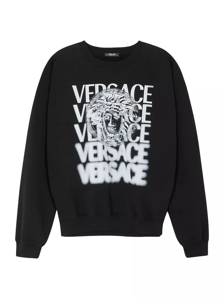 Versace Medusa Medallion Crewneck Sweatshirt 1