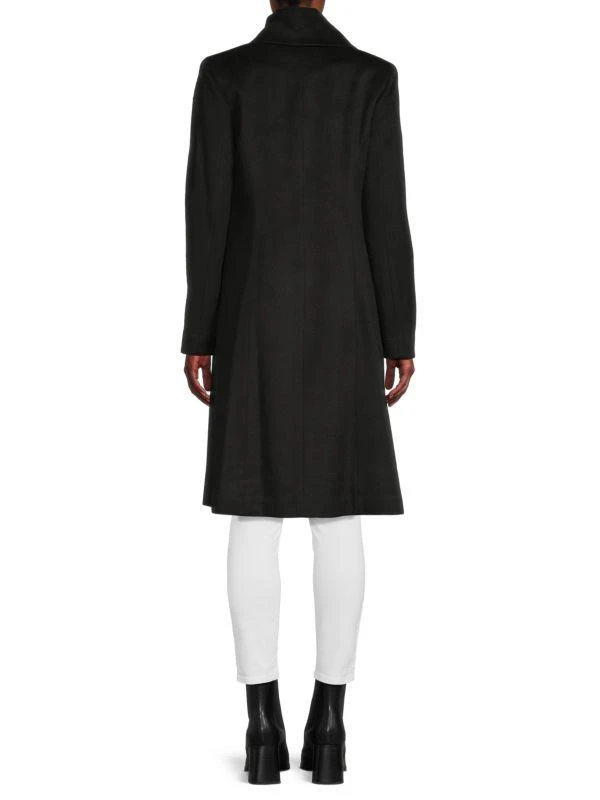 Sofia Cashmere Double Breasted Wool & Cashmere Coat 2