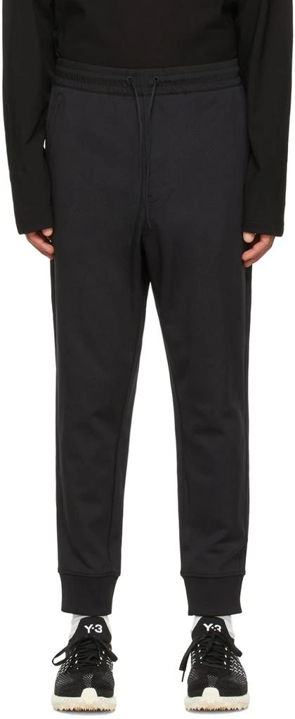 Y-3 Black Nylon Lounge Pants 1