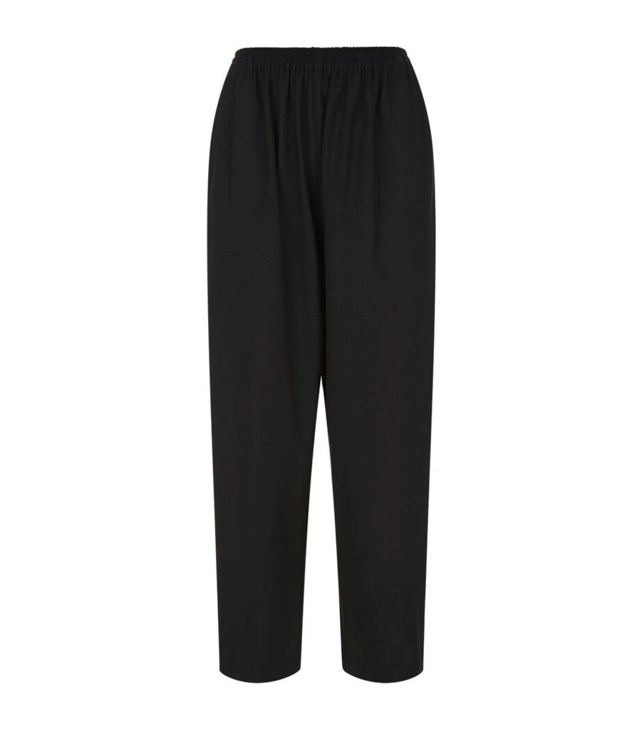 Eskandar Wide-Leg Japanese Trousers 1