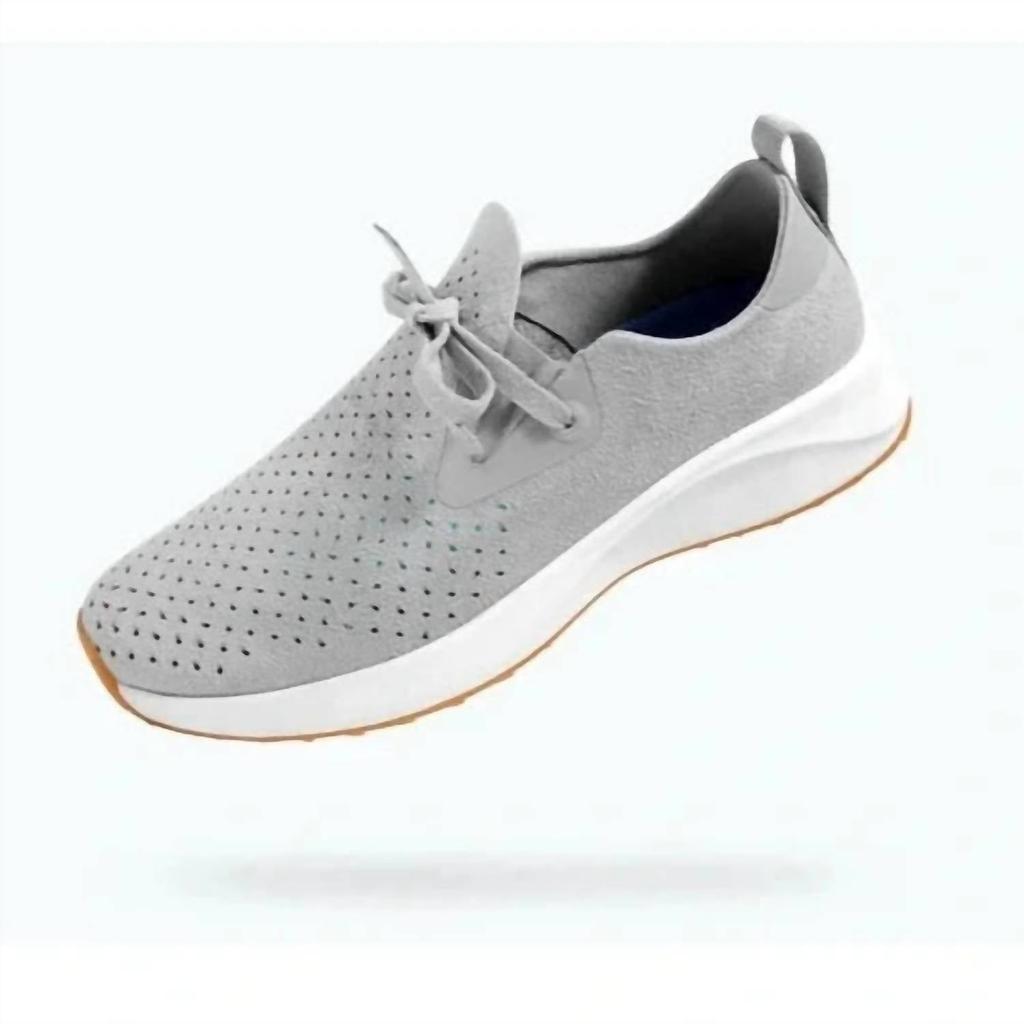 Native Women's Apollo Moc Sneaker In Pigeon Grey/white