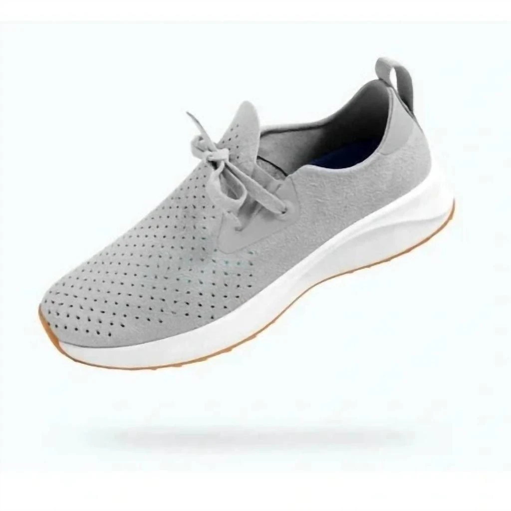 Native Women's Apollo Moc Sneaker In Pigeon Grey/white 1