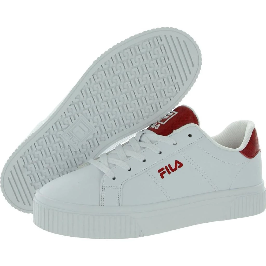 Fila Panache Snakeskin Womens Leather Lace Up Athletic and Training Shoes 2