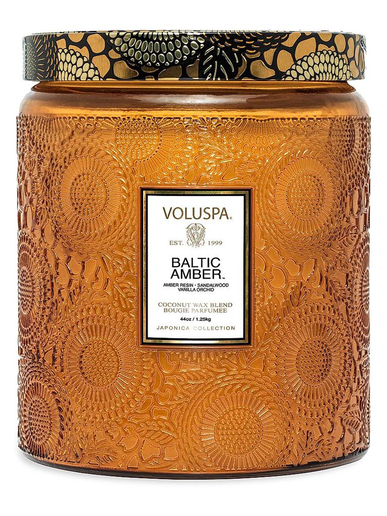 Voluspa Baltic Amber Luxe Jar Candle